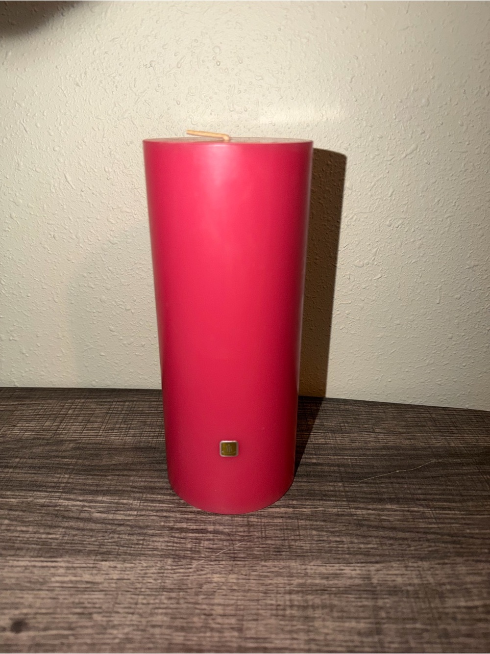PartyLite PINK CITRUS Lemon Lime 3 x 7 Flat Top Pillar Candle Fruit New Retired